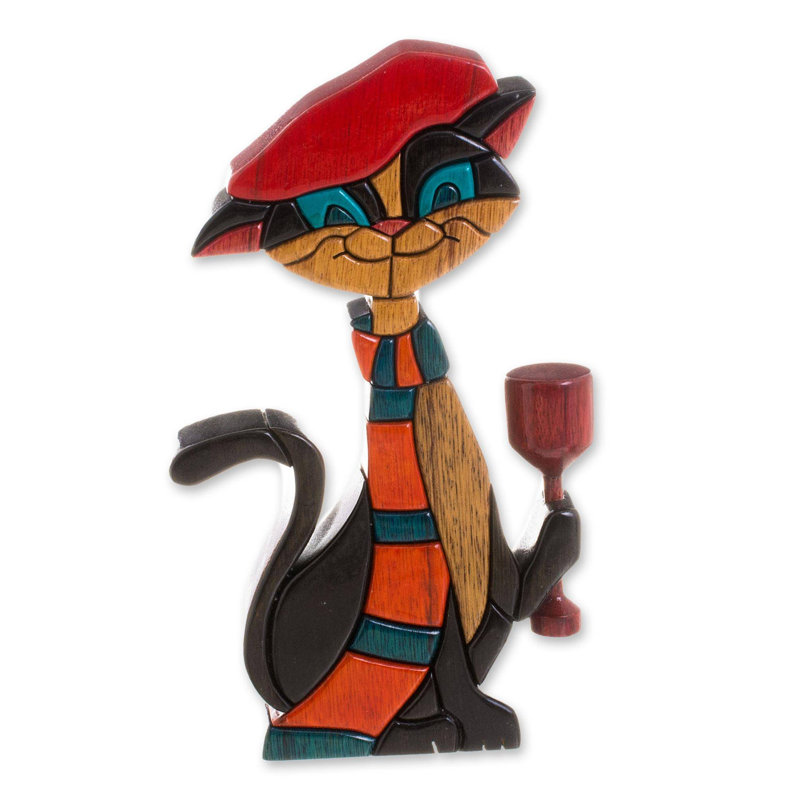Figurine pour chat parisian Canfield