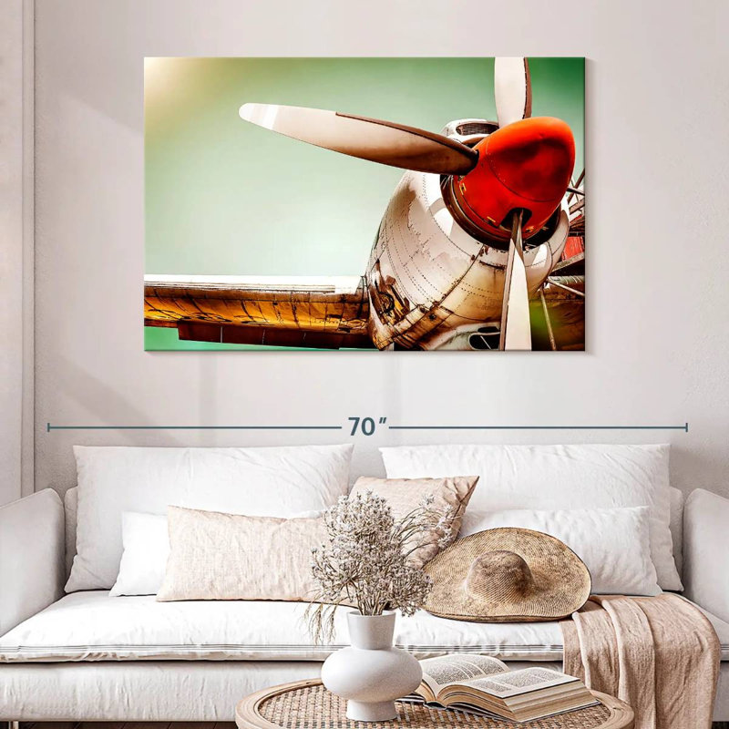 Mehar Retro Propeller, 32" H x 48" W