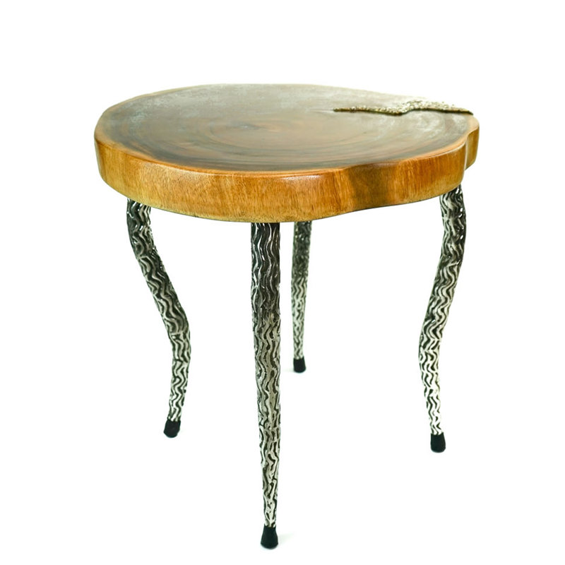Danley Solid Wood End Table