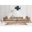 Canapé modulaire rembourré 135,4 po Fawnlily