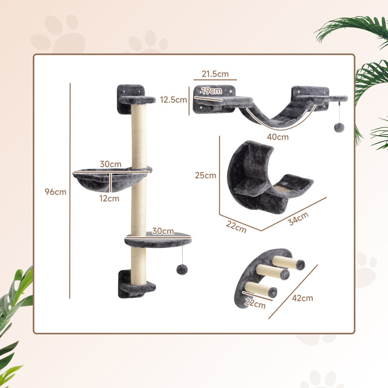 96cm H Cat Tree
