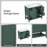 Oketa 36'' Single Bathroom Vanity with Ceramic Top-95993899