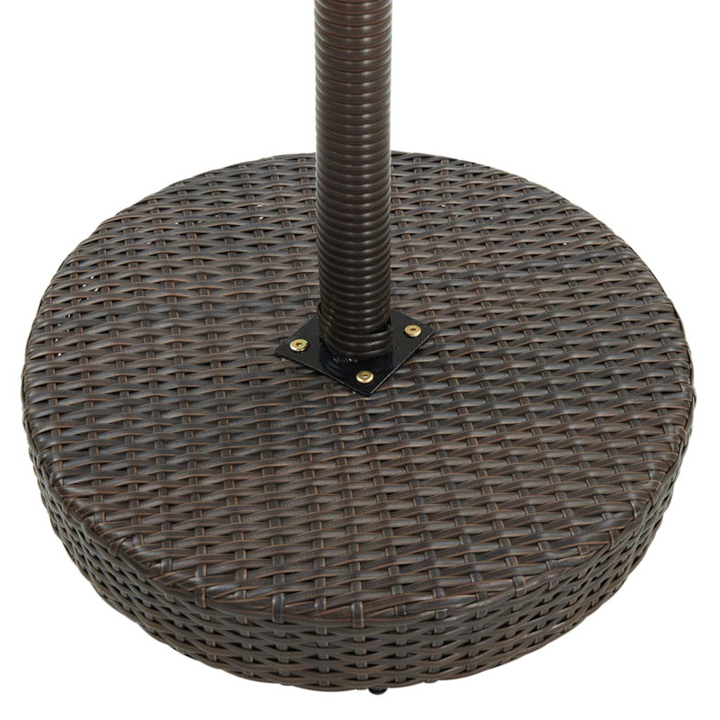 Round 2 - Person Dining Set, Brown