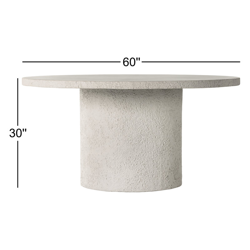 Otero Outdoor Round Dining Table