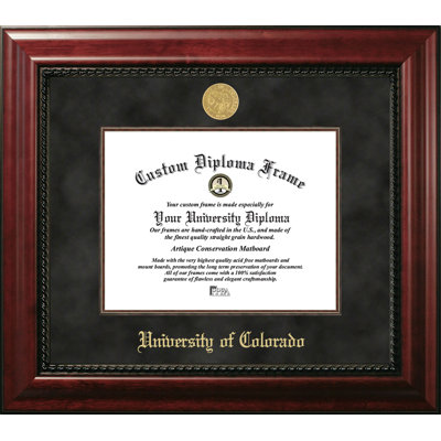 Cadre de diplôme de direction pour le colorado buffalo NCAA