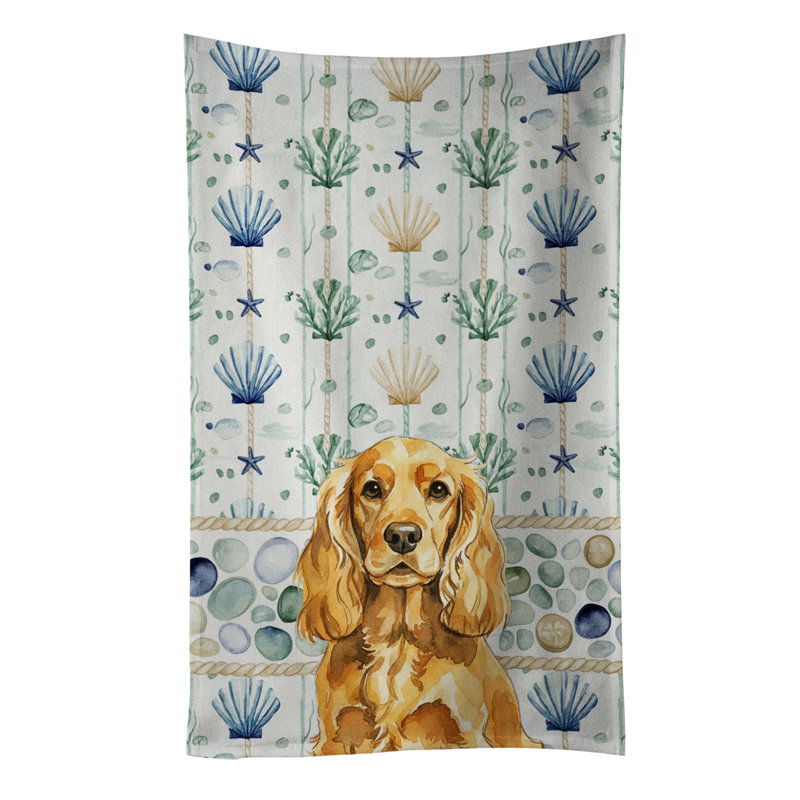 Serviette de cuisine Golden English Cocker Spaniel, Épagneul cocker doré doré