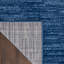 Tapis intérieur / extérieur bleu marine / bleu Nourison Essentials-1627607772