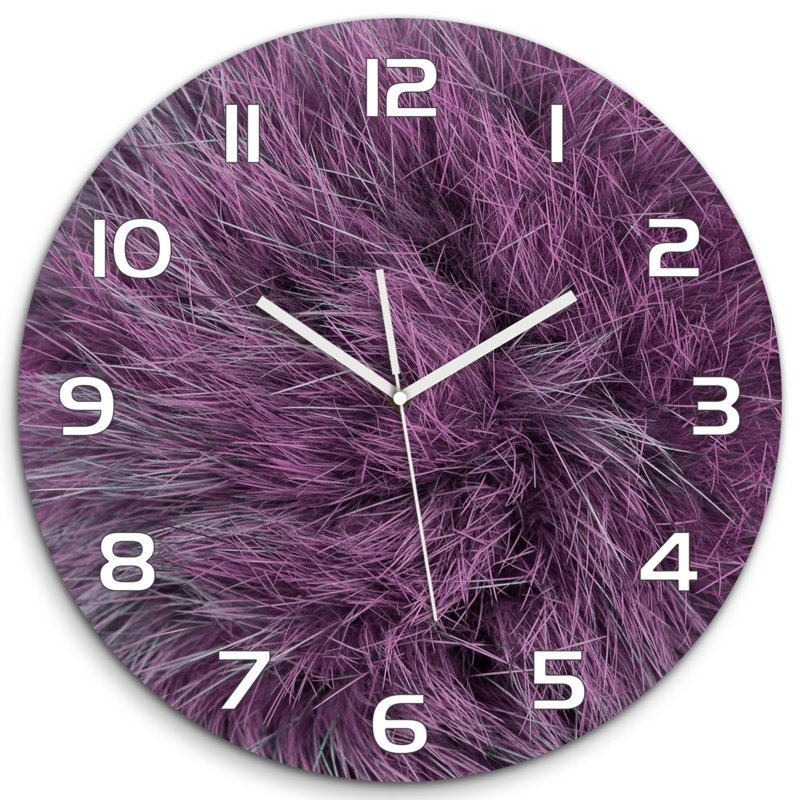Jevyn Glass Wall Clock