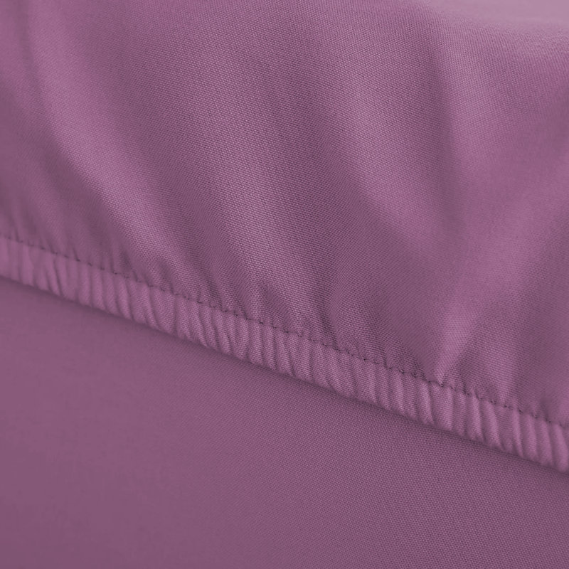 Joshua-Lewis Microfiber Brushed Fitted Sheet, Super King (6'), Purple