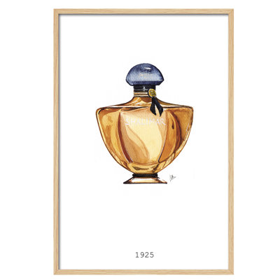 Objects Shalimar Parfum by Juan Carlos Arbex - Single Picture Frame Painting