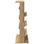 Wood Free Standing Magazine Rack-1259124779