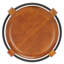 Tabouret de comptoir 25,6 po Eves-1627868829