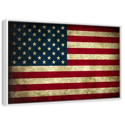 Drapeau rétro des États-Unis