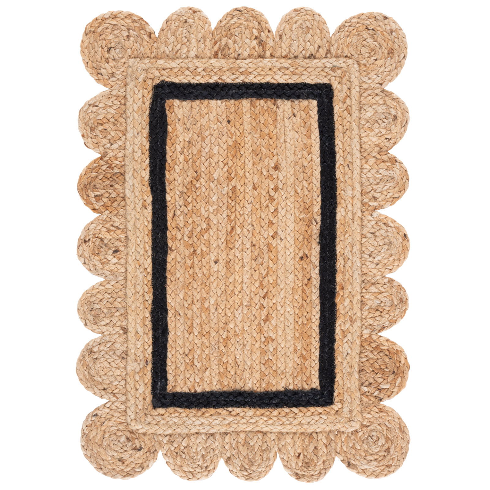 Inkai Jute/Sisal Area Rug, Rectangle 3' x 5'