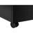 Black Laminate Office File Holder With Rolling, For Organized Work Contemporary Rolling Cabinet, Document Storage