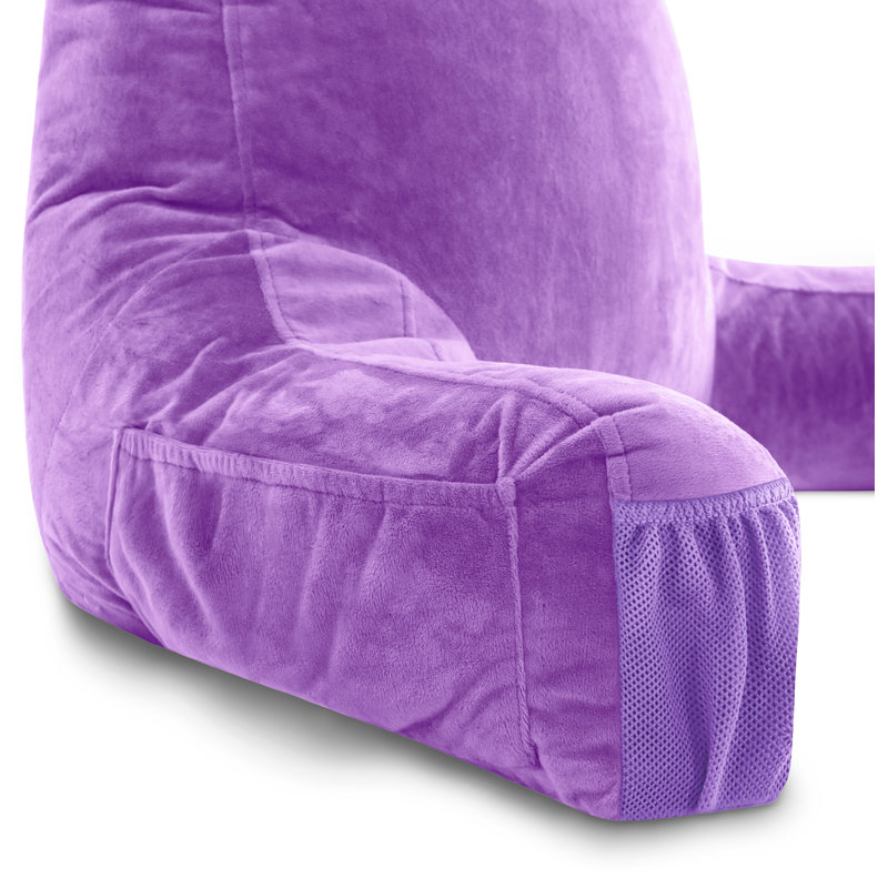  Housse et insert de coussin de lecture, Mauve clair
