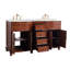 Ensemble de meuble-lavabo double 62 po Huseby-1473320199