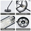 Luminaire suspendu en cristal 1 lumière Levona-534144656