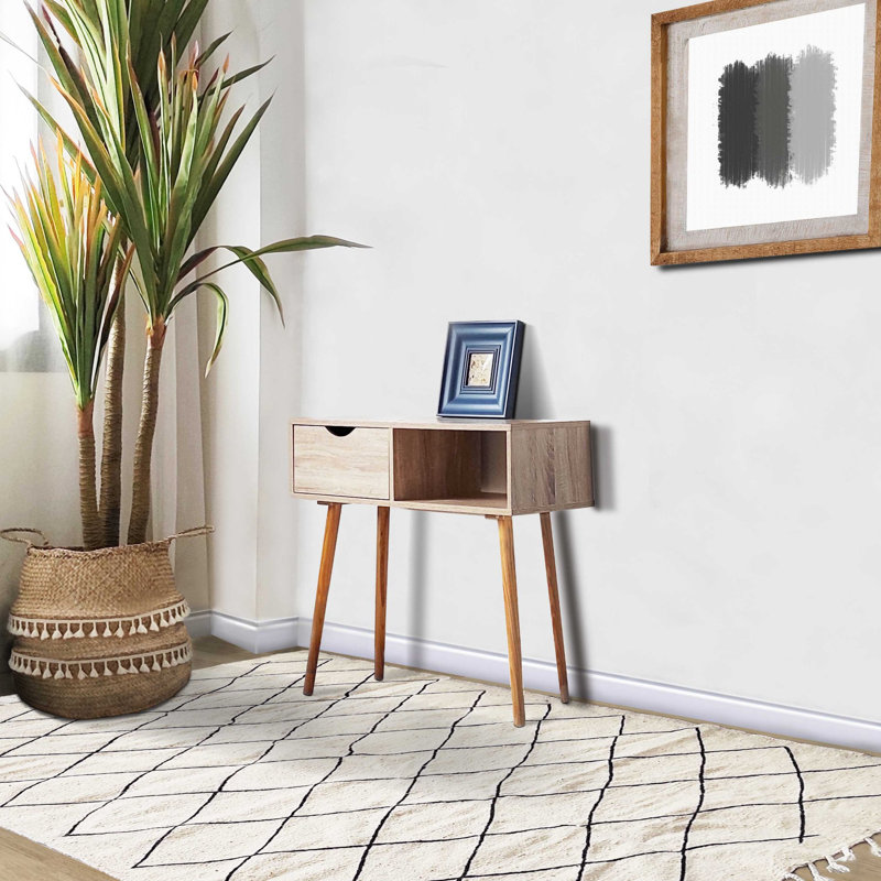 Wool Geometric Indoor Rug