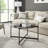 Abhaki Frame Faux Marble Top Coffee Table-154550901