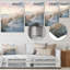 Beautiful Beach Wiew With - Décoration murale en métal nautique et plage-653166022