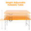 Table pliante portative 4 pi 4 po poids pliable intérieur et extérieur 135 kg-1871457364