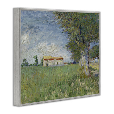 «Van Gogh Farmhouse in Corn», art giclé par one1000paintings