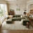 Confesor Chenille Modular L-Shaped Sectional Sofa With Ottoman-847262523