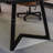 Black Rectangular Solid Wood Desks-107896493