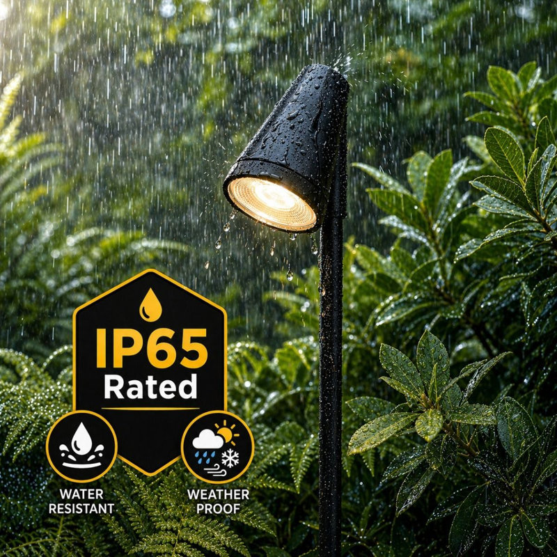 Matte Black Aluminium Pathway Light
