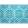 Premium Machine Washable Cerrito Blue Rug