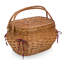 Highlander Deluxe Picnic Wicker Basket with Outdoor Dining Set