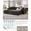 Canapé-lit modulaire surdimensionné 109 po Cloud Couch-1438995050