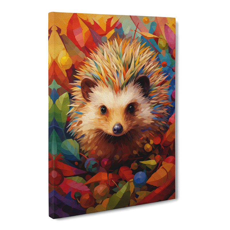 Hedgehog Orphism - No Frame Print, 60cm H x 40cm W x 3cm D