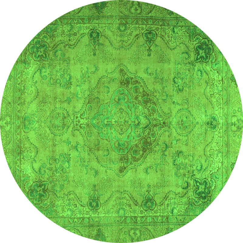 Performance Oriental Indoor Rug, Round 8'