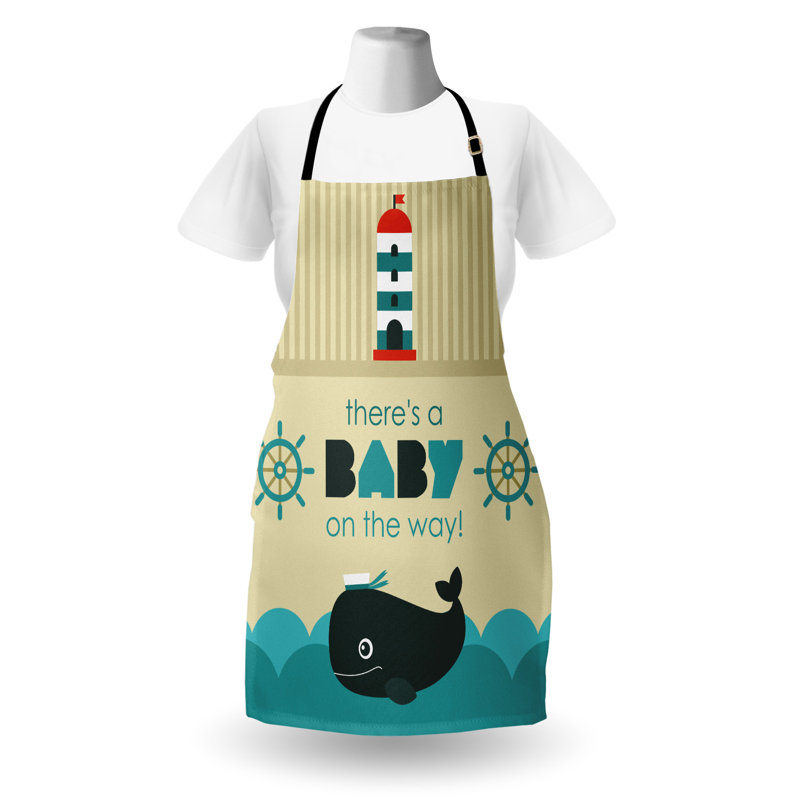 No Pattern Bib Apron