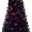 Arbre de Noël artificiel incurvé pré-éclairé