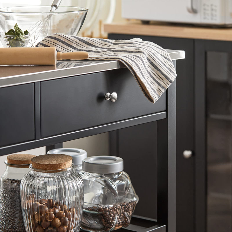 Nehemyah Kitchen Cart