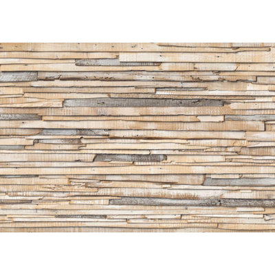 Kamere Non-Pasted Striped Wall Mural