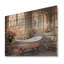 «Bathroom Bathroom Ethereal Glow III», reproduction sur bois sans cadre-900590105