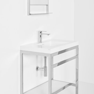 C 24.25" Single Bathroom Vanity Set