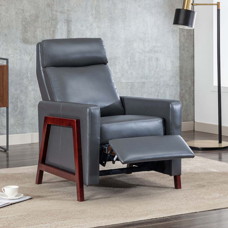 Georgiann 80cm Wide Standard Recliner, Grey