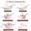 11 - Piece Aluminum Cookware Set