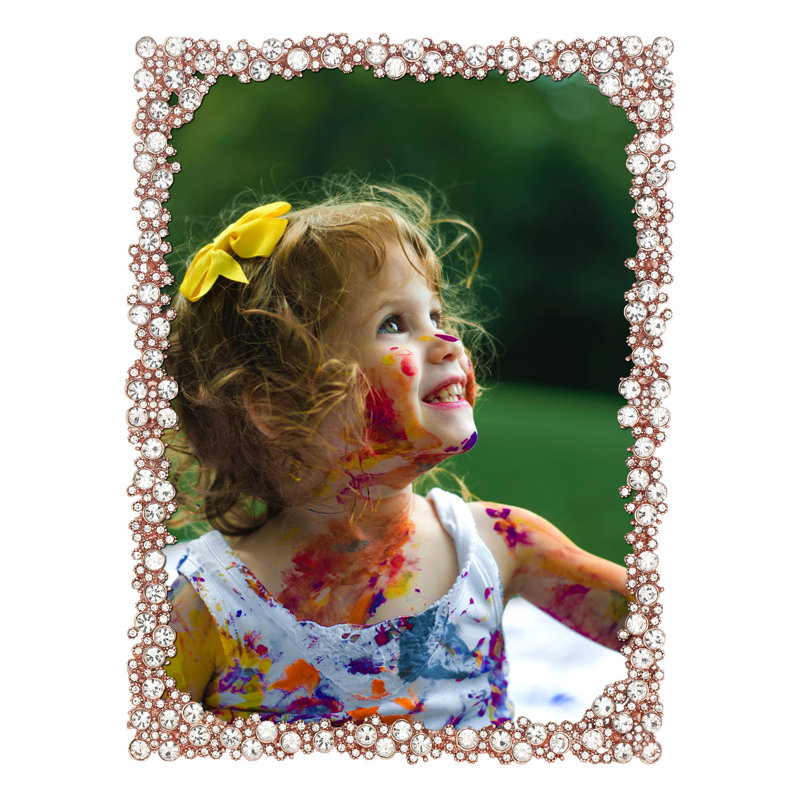 Princess Metal Picture Frame, 5" x 7", Gold