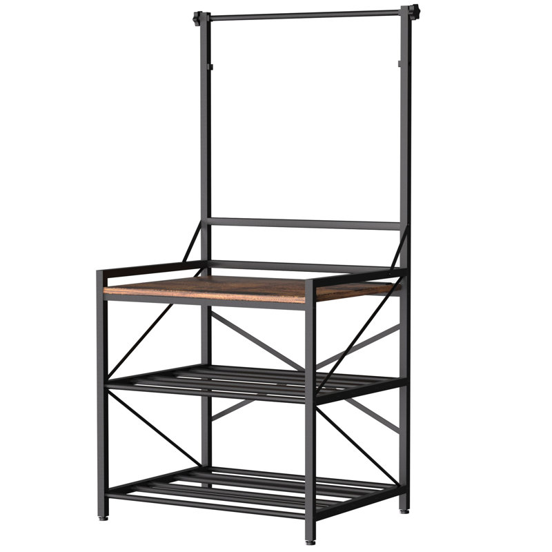 3D Printer Rack Filaments Storage - Rolling 3d Printing Stand Filament Organizer, Heavy Duty Shelf Hold Spool PLA, ABS, PETG for Garage Office Workshop.
