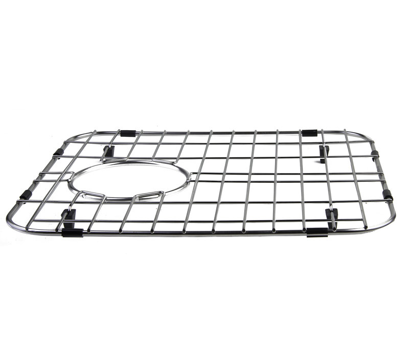 Grille d’évier de cuisine sur le côté droit 14 po x 15 po
