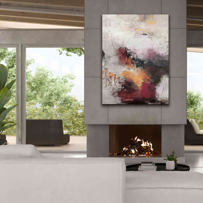 "Milestone 3" par Design Fabrikken sur toile