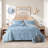 Western Cowgirl Bedding Sets, Blue Microfiber Twin/Twin XL Comforter Set