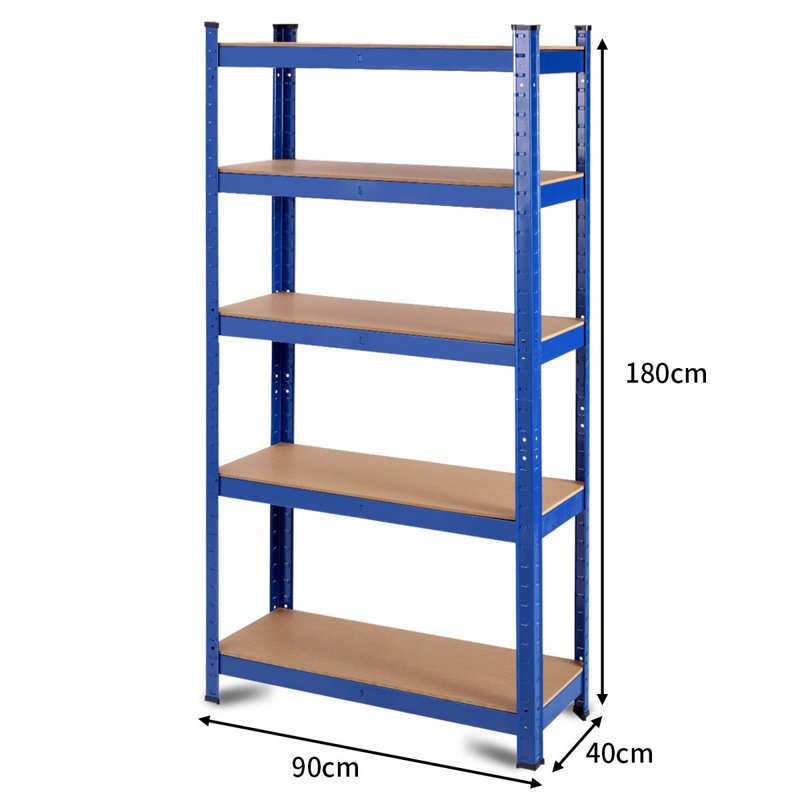 Shelving Unit, 180cm H x 90cm W x 40cm D