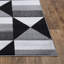 LaDarrius Chevron and Geometric Indoor / Outdoor Area Rug-569344849